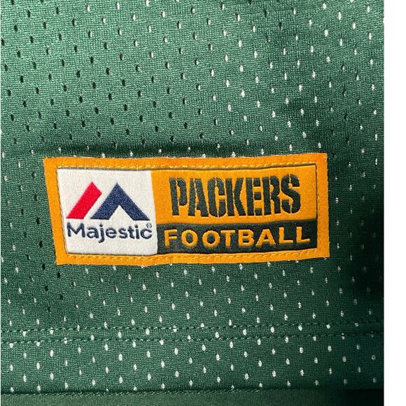Green Bay Packers Majestic Women's Green Small Rodgers Jersey 12 NFL Football - Picture 2 of 6